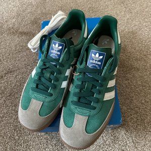Size 9 New Adidas Originals Samba OG Shoes Sneakers - ID2054 Collegiate Green